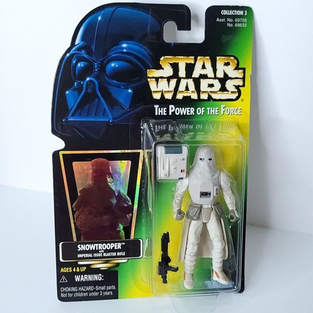 Star Wars Power Of The Force Snowtrooper with Imperial Issue Blaster Rifle 1997